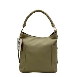 Miztique Grey Faux Leather "The Grace" Hobo Purse